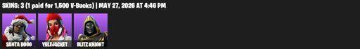 [PC/XBOX] | 3 skins | Santa Dogg | Yulejacket | Blitz Knight | Sonic Splash | Shamisen Electric | Outlaw's Whipknives | Humbug Slicer | Full Access