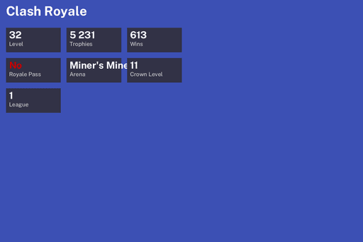 [KT11] | Level 32 | 5231 Trophies | Miner's Mine | 613 Wins | BS Lv.76 | CoC TH8 | Full Access