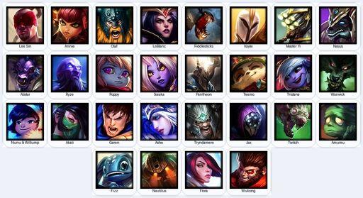 NA | Unranked | Handmade | Level 30 | 1 Skins | 28 Champions | Full Access