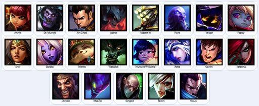 EUW | Unranked | Handmade | Level 30 | 7 Skins | 21 Champions | Full Access